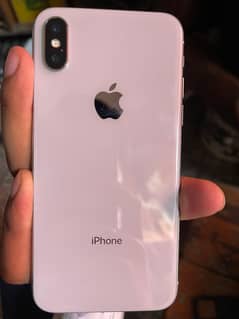 Iphone x 64gb  with box officially pta approved