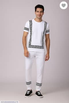 2 Pcs Men's Micro Interlock Tracksuit [Available in 3 Colours]