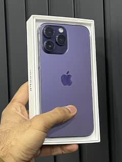 Iphone 14 pro max 256gb non pta fu with box.            11 12 13 15 16