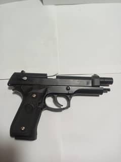 Beretta m92fc metal+hard plastic mix material toy gun for boys