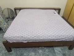 Furniture for Urgent sale. Bed l Wardrobe l Dining Table