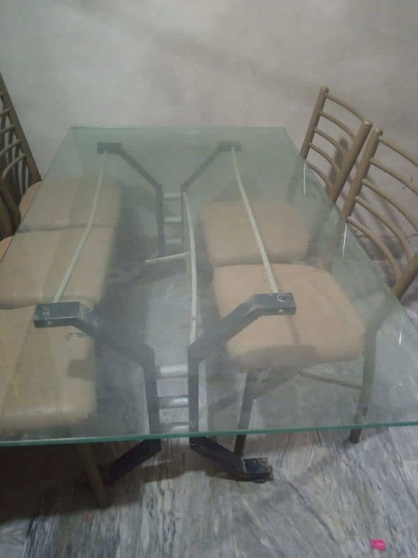 Dining table with 6 chairs 1