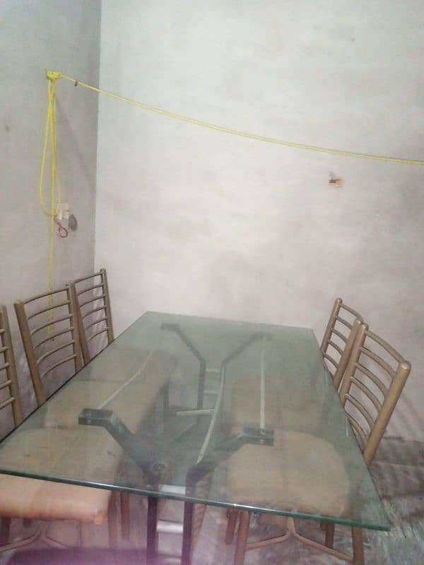 Dining table with 6 chairs 3