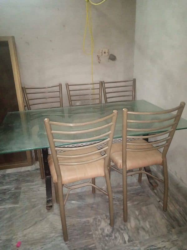 Dining table with 6 chairs 5