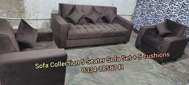 Sofa Set 5 Seater/L shape Sofa / Corner Sofa 8