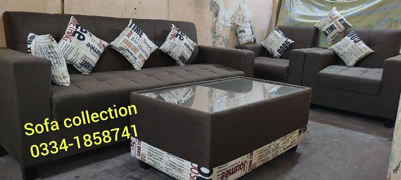 Sofa Set 5 Seater/L shape Sofa / Corner Sofa 12