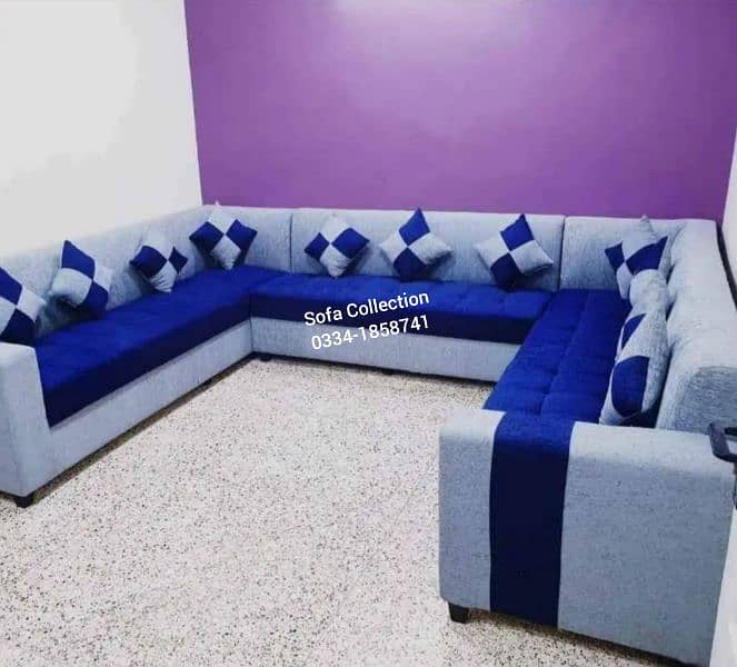 Sofa Set 5 Seater/L shape Sofa / Corner Sofa 14