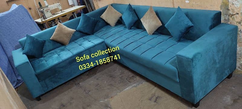 Sofa Set 5 Seater/L shape Sofa / Corner Sofa 15