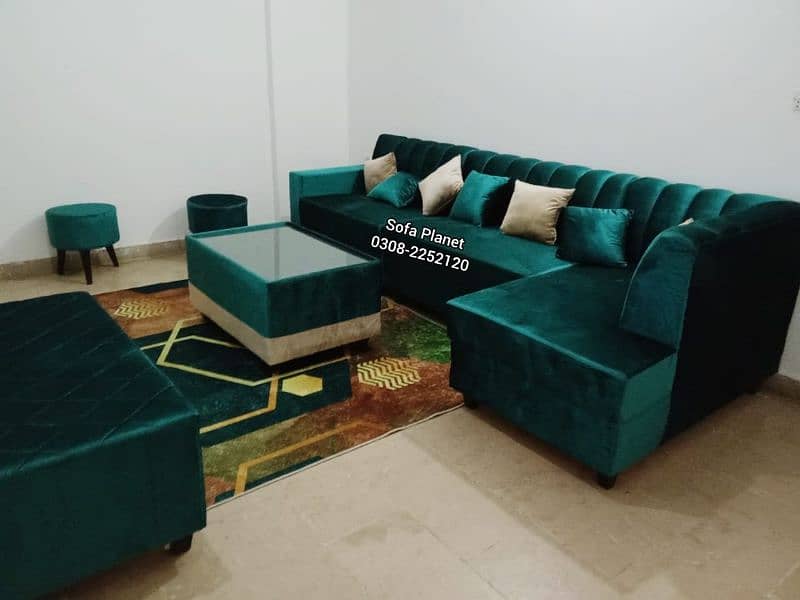 Sofa Set 5 Seater/L shape Sofa / Corner Sofa 19