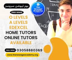 O Levels, A Levels, IGCSE, Edexel Home Tutors Available in Lahore