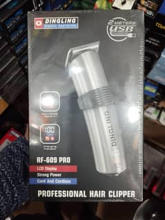 Dingling RF 609 Pro Hair and Beard Trimmer For Men