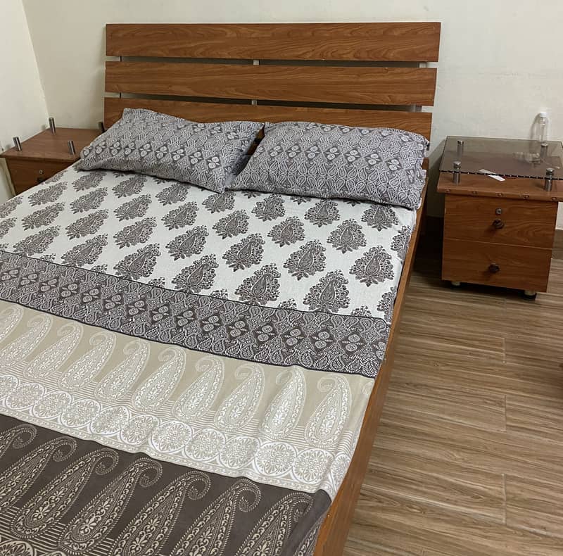 Bed Set only without mattress 1