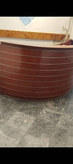 Reception counter