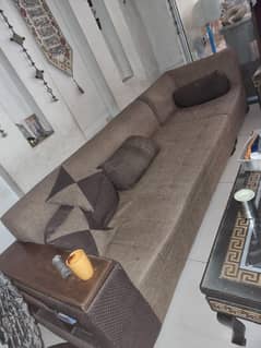 good condition L shape sofa