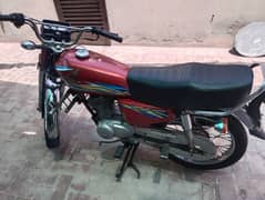 Honda CG 125 red