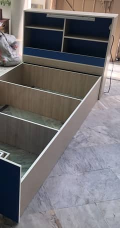 Single bed | single bed for kids | Single bed with shelves
