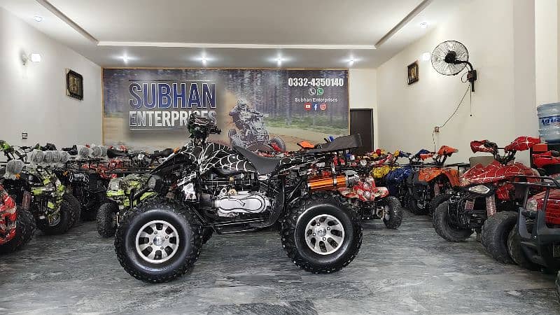 250cc Sports Raptor Automatic Gears Atv Quad Bikes Delivery In All Pak 4