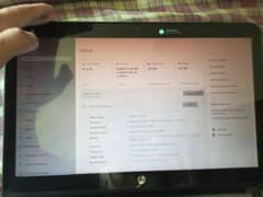 HP Laptop with touch display.
