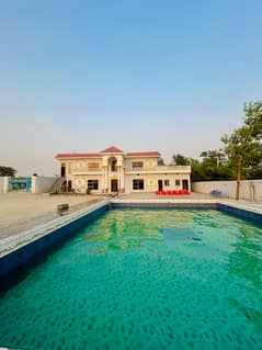 5 kanal farm house available for rent in Badian road very good location