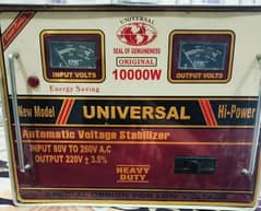 Universal 10,000 Watt steplizer with 99% copper wiring.