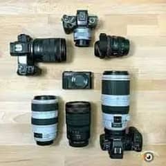 Dslr camera on rent Home Delivery Are Free