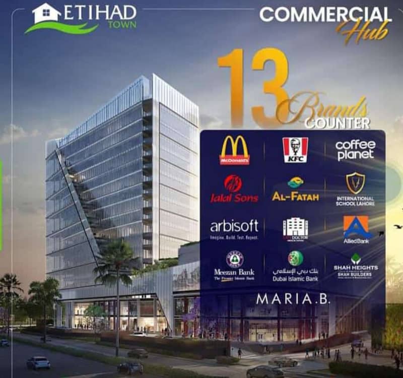 Looking For A Plot File In Lahore luxuries lifestyle Etihad town 5