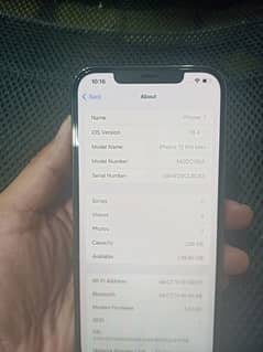 12pro max 256 GB non pta