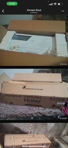 haire 1.5 ton brand new