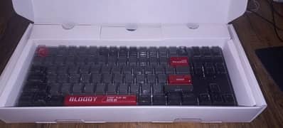 bloody s87 RGB mechanical keyboard