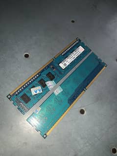 2GB DDR3 RAM (2x) for Sale