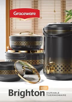 3-in-1 Hotpot & Water Cooler Set by iStar – Premium Food & Water Stora