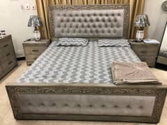 king size double bed  brand new by wioodsmith