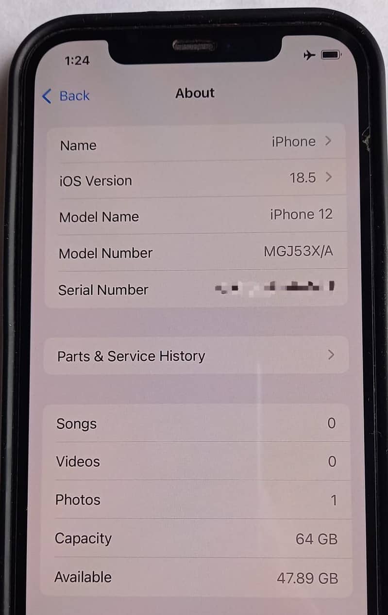 Apple Iphone 12 Non Pta (scom working) 7