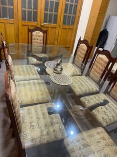 8 Chairs Dining Set (Pure Sheesham)