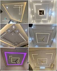 False ceiling | WPC Panels | Wood & vinyle flooring | Kitchen Cabinets 1