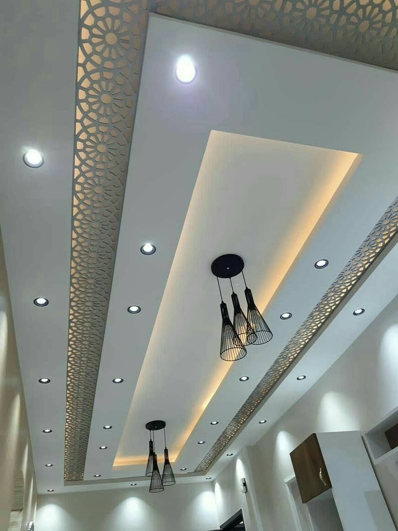 False ceiling | WPC Panels | Wood & vinyle flooring | Kitchen Cabinets 6