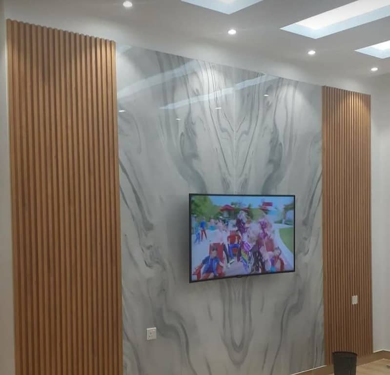 False ceiling | WPC Panels | Wood & vinyle flooring | Kitchen Cabinets 9