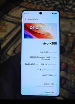 vivo X100 16GB RAM 256GB ROM 0320/9780/370