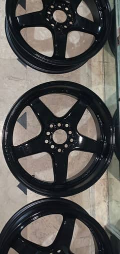 17 Inch Lenso project D1 5*100/114 pcd 10/10 only rim