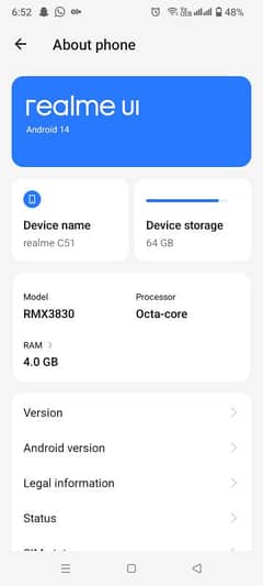 Realme C51 For Sales call & WhatsApp 03457547335
