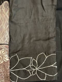 Black luxury dress