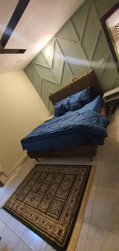 Daily basis 1bed ROM full furnished apartments safe and scour 100%coupe allow