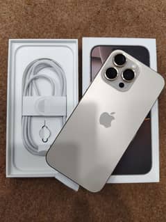 iphone 16 pro max 256gb desert TDRA just box open