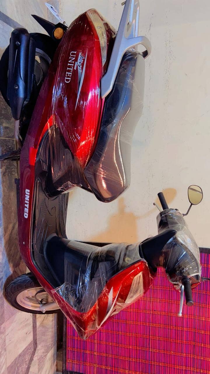 united scooty 2020 peteol 100cc self start 0