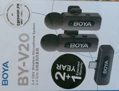BOYA BY. V 20  Wireless microphone