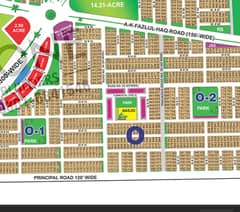 1 Kanal Plot For Sale Sector O, DHA Multan Phase 1