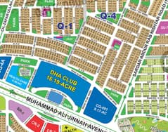 1 Kanal Prime Location Plot Sector Q, DHA Multan (Plot #. . | d) Ideal dream to home and investment