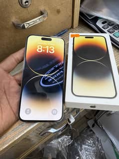14 pro max gold colour jv 256 Gb Lla modal