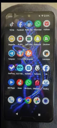 AQUOS R5G 12 ram storage 256 gb non pta