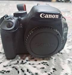 New canaon camera EOS600D model